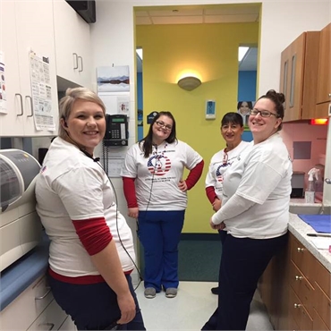 Dental hygienists team at The Center for Progressive Dentistry Cortland OH